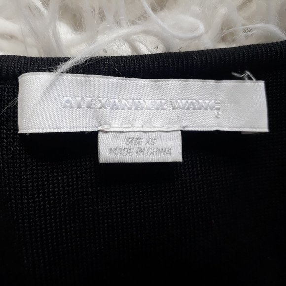 ⛓️ALEXANDER WANG Black XS Asymmetrical Dress - Picture 3 of 6